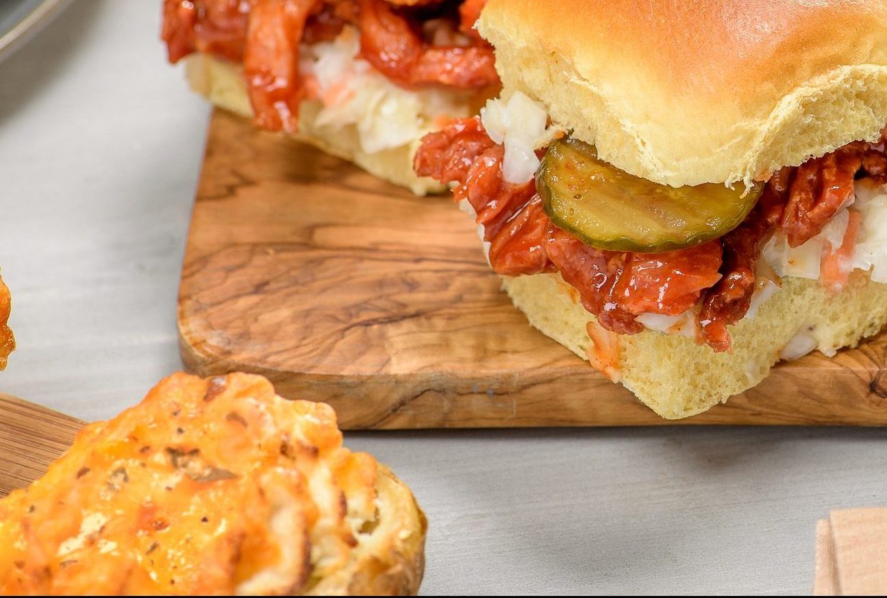 pulled-pork-sliders-with-twice-baked-potatoes