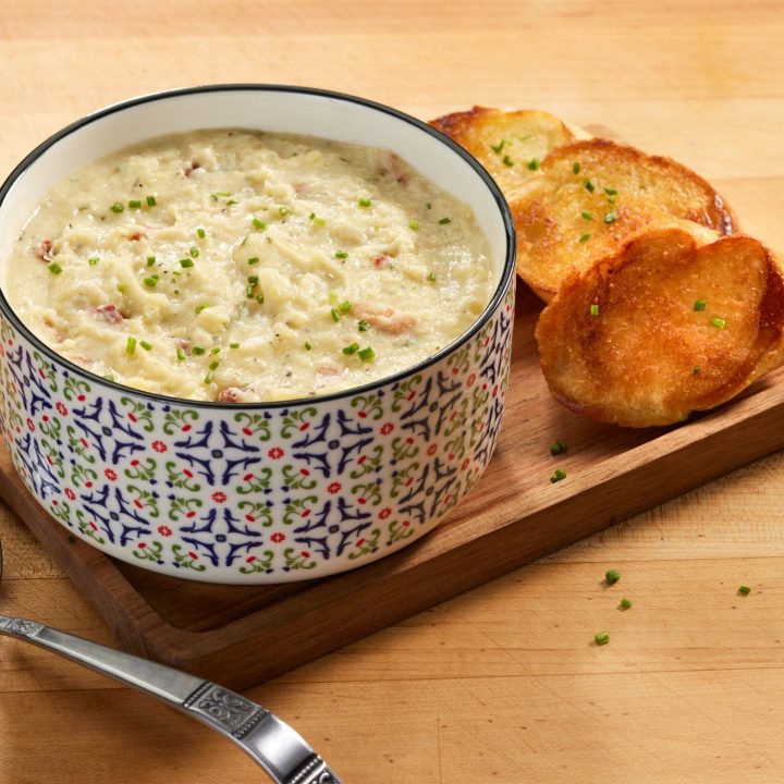 Yukon Potato & Bacon Soup