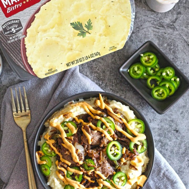 Steak & Jalapeno Popper Mash Up