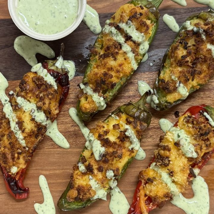 Macaroni & Cheese Jalapeno Poppers