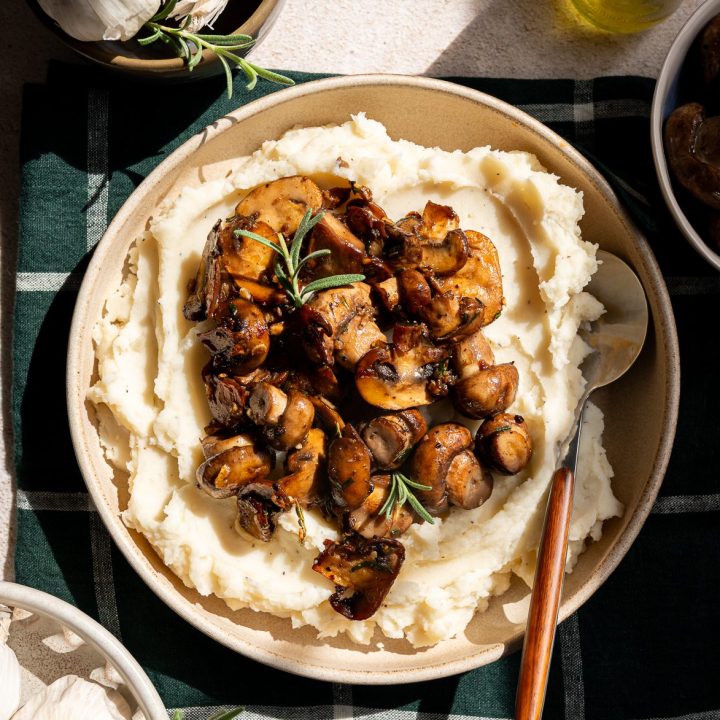 Rosemary Garlic Mushrooms