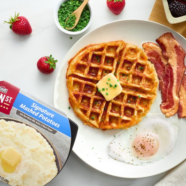 Mashed Potato Waffles