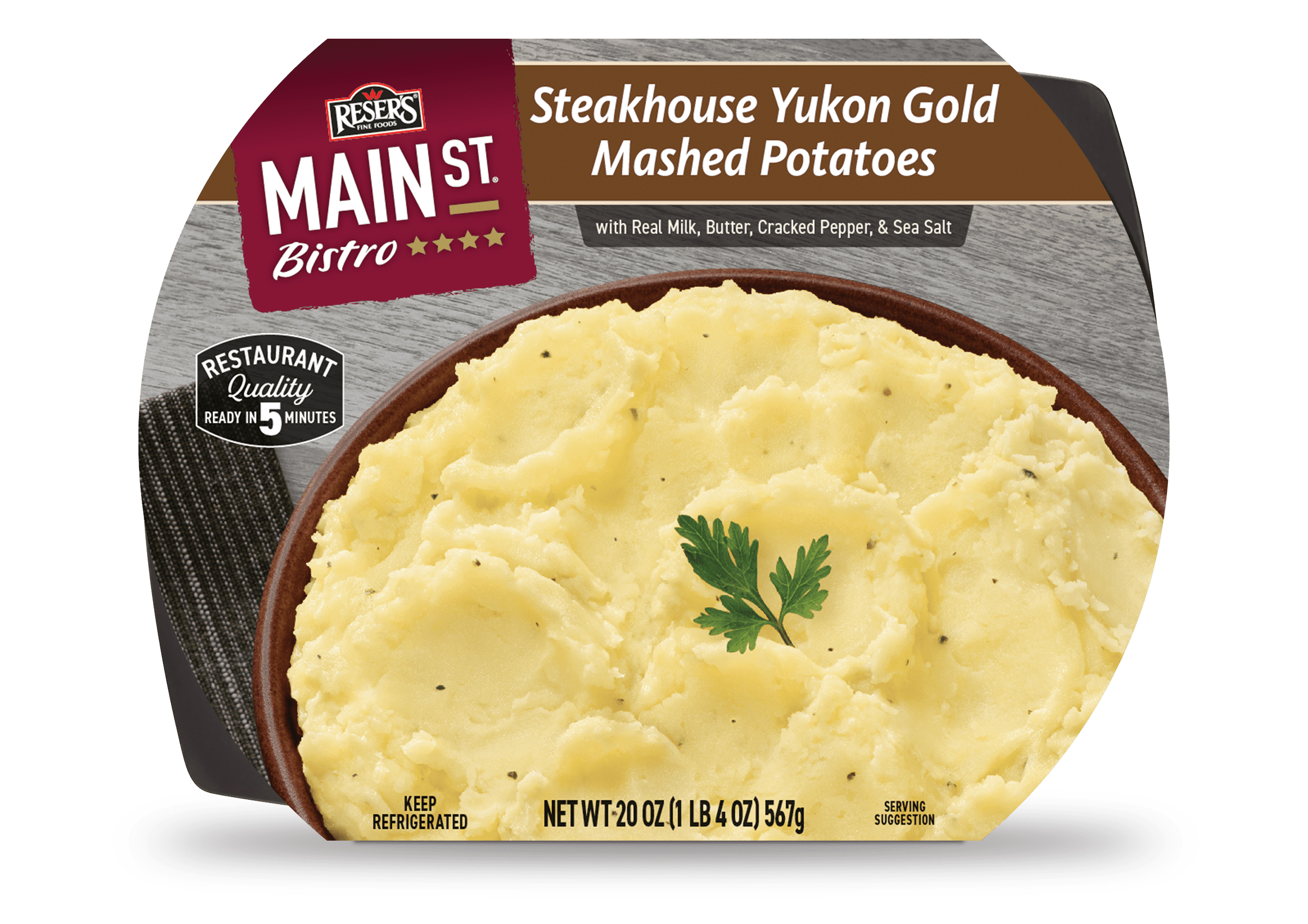 Main St Bistro® Steakhouse Yukon Gold Mashed